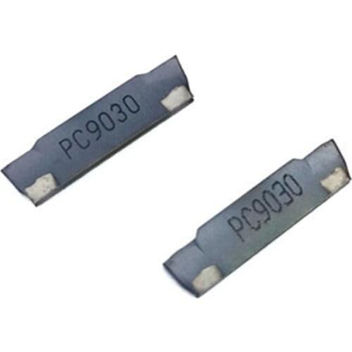 10PCS MGMN200 G PC9030 Parting and grooving tool Parting off grooving carbide inserts lathe cutter turning tool
