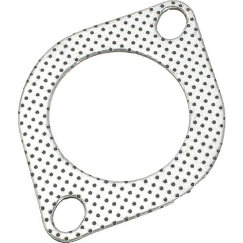 2.5" Catback Exhaust Header Down Pipe Manifold Collector Flange Gasket 2 Bolt