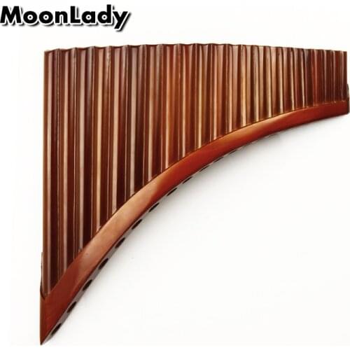 22 Pipes Pan Flute G Key High Quality Pan Pipes Woodwind Instrument Chinese Traditional Musical Instrument Bamboo Pan flute