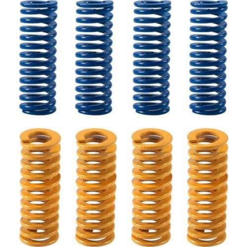 8*10/10*25MM Heated Bed Springs 3D Printer Accessories For Ender 2 3 Pro 5 for Creality CR 10S PRO MK8 Hot Bed Leveling Spring