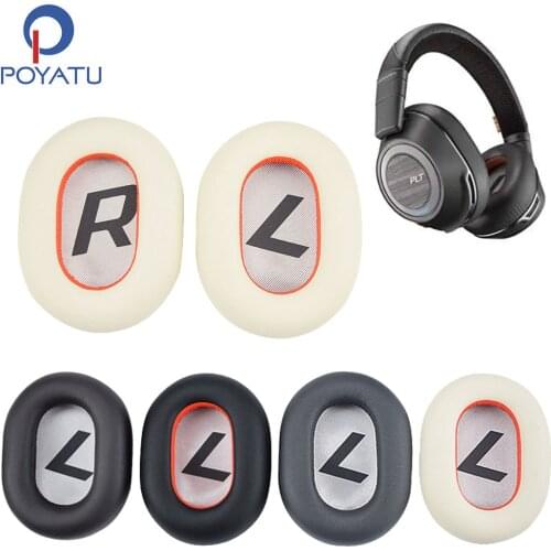 POYATU 8200UC Ear Pads For Plantronics Voyager 8200UC Earpads For Plantronics Backbeat Pro 2 Wireless Headphone Ear Pads Cushion