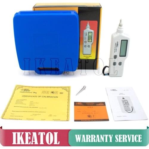 Digital AS63A Vibration Meter Pen Type 0.1~199.9m/s Viberometer Sensor Vibration Tester Handheld