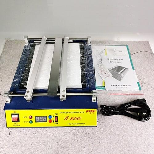 Infrared Preheating Station PCB Preheater IR Plate T8280 8280 T-8280 IR-Preheating Oven Dismantling PCB Board Heating