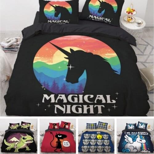 Hot style 3D animal Bedding Set,Duvet Cover & Pillowcase,Popular Style2 / 3 pcs Suit.(No padding No sheet)