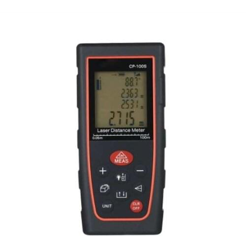 100M Portable LCD Digital Laser Distance Meter Area Volume Level Angle Measurement Tools 40M 60M 80M USB Tape Range Finder Guage