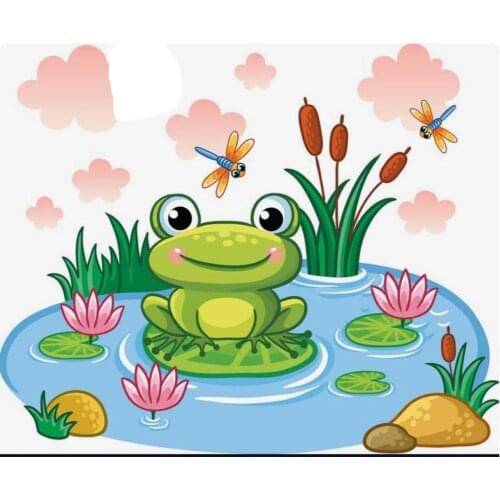Frog Transparent Stamps Metal Cutting Dies Stencil For DIY Scrapbooking Paper Cards Making Decorative Crafts