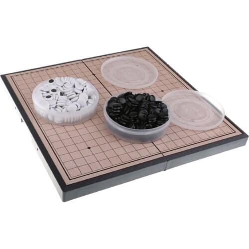 Magnetic Go Game Chessboard Children Go Set Weiqi Chess Board Game Large 370 x 370mm