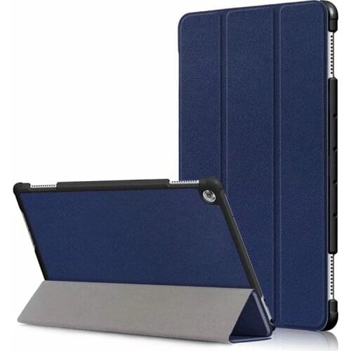 For Huawei MediaPad Media Pad M5 Lite 10 Case Magnetic Folding Smart Cover for Huawei MediaPad M5 Lite Case 10.1 inch BAH2-W19