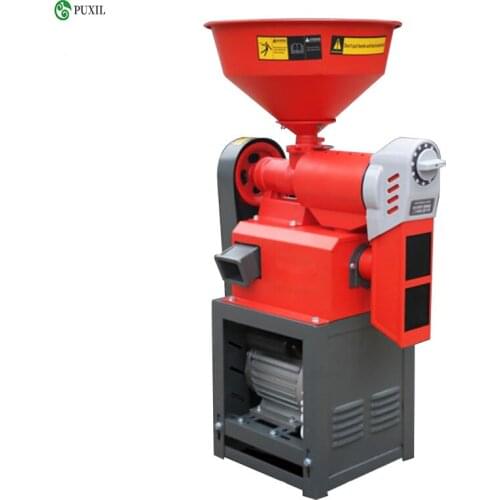 Small household rice milling machine Soybean corn peeling machine Rice shelling machine Playing millet rice peeling machine