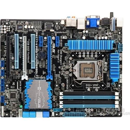 For ASUS P8Z77-V PRO/Thunderbolt Computer Motherboard LGA 1155 DDR3 For Intel Z77 P8Z77 Desktop Mainboard Used