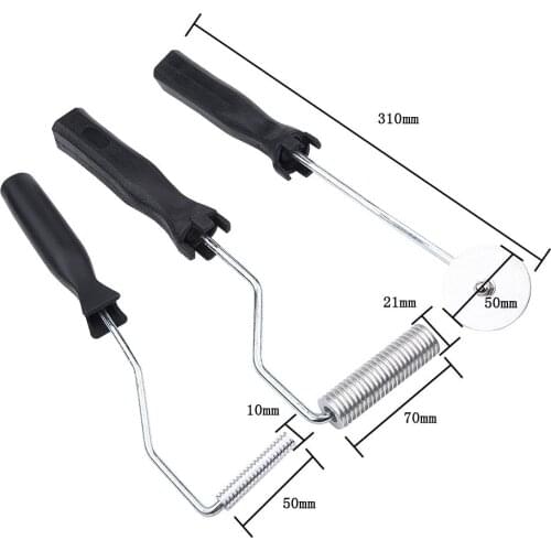 3pcs 31cm Fiberglass Roller Kit Bubble Paddle Tool Laminating Roller Kit for FRP Mould Tool Brush Roller Drop Shopping