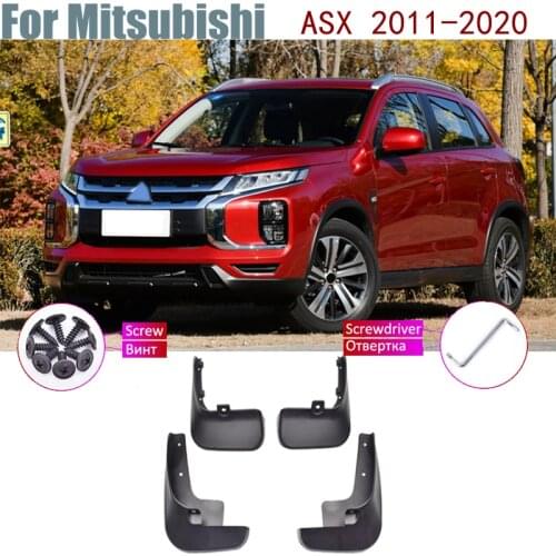 Over Fender Mud Flaps Guard Splash Flap Mudguard Accessories Car Mudflap Fender For Mitsubishi ASX 2011 2012 2013 2014 2015-2020