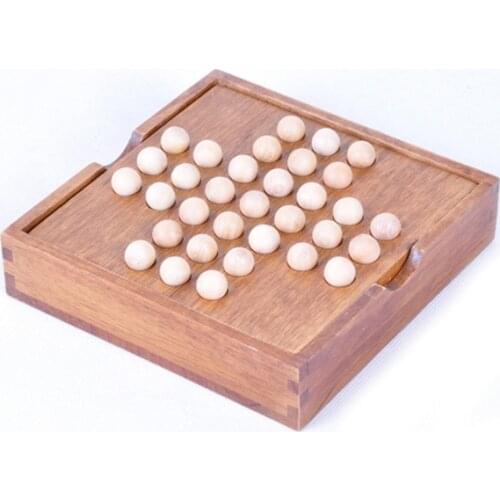 Single Arrogant Chess Games Wooden Chess Set Classical Puzzle Board Game Sports Entertainment