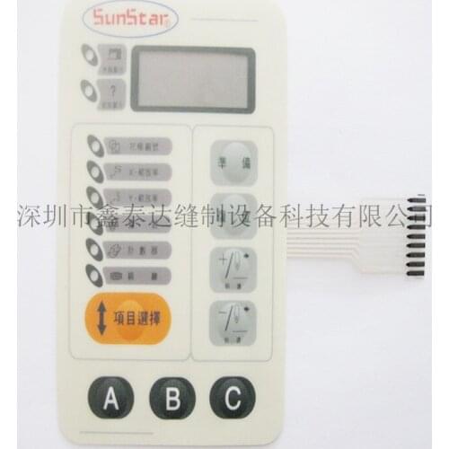 MADE IN KOREA Operation panel FOR Sunstar Sewing Electronic Pattern Machine 1201N-4