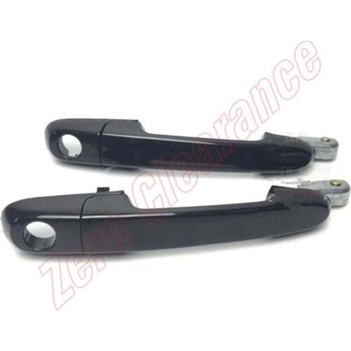 Front Rear Exterior Outside Door Handle Black LH RH for Hyundai Accent 2006-2011 826501-E000 82660-1E000 Exterior Door Handles