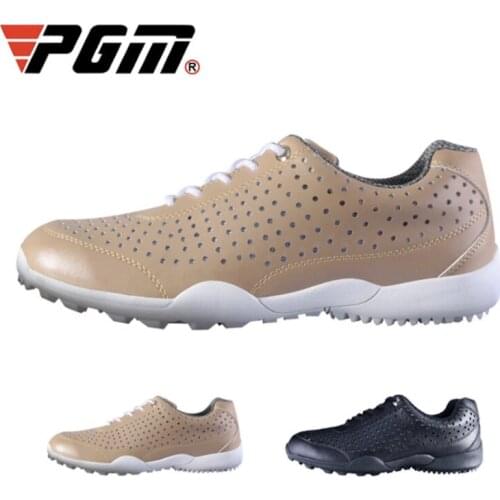 PGM Golf Mens Shoes Casual Sports Sneakers Lace-Up Shoelaces Breathable Non-Slip XZ017 Wholesale