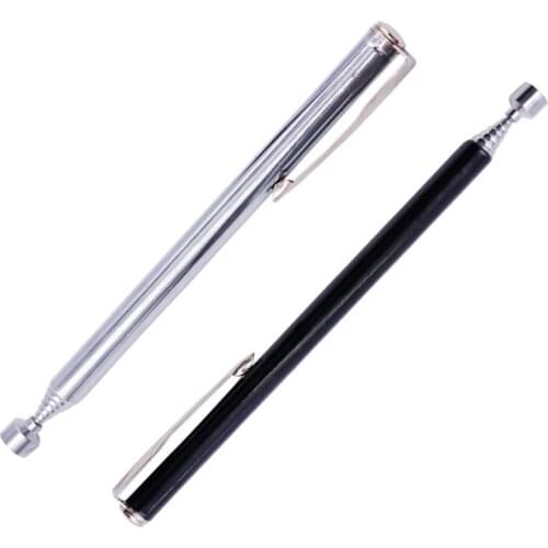 Mini portable telescopic magnetic suction rod portable tool capacity pickup nut bolt telescopic pickup rod