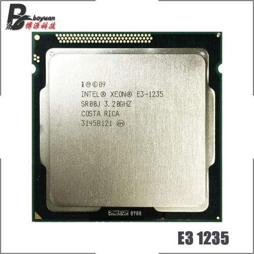 Intel Xeon E3-1235 E3 1235 3.2 GHz Quad-Core CPU Processor 8M 95W LGA 1155
