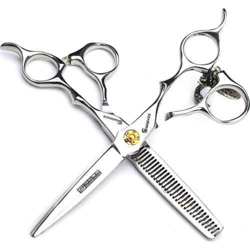Professional Hairdressing Scissors 6 inch Barber Shop Chunker scissors precision scissors hair scissors set haircuts scissors