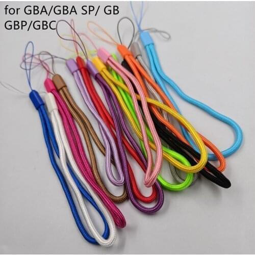 14PCS Multicolor Lanyard Hand Strap for GBA /GBA SP /GB /GBC /GBP for GBM Game Console Wrist Strap
