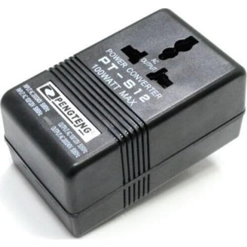 Universal AC 100W Max Power 220V to 110V and 110V to 220V Two Way Conversion Change Voltage Transformer Power Converter Adapter