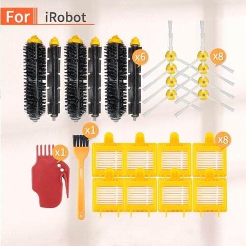 For IROBOT Room-ba Sweeping Vacuum Cleaner 700 Series 770 780 790 782 785 786 775 Main Side Brush Hepa Filter Accessories Parts