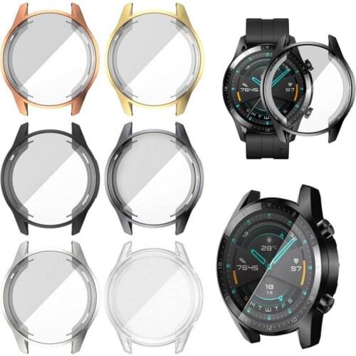 Screen Protector Clear Full Film For Huawei Watch GT 2 46mm Soft Tpu Full Screen Case Watch Cover