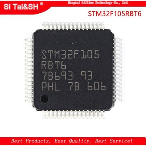 1pcs/lot STM32F105RBT6 STM32F105RB STM32F105 LQFP64
