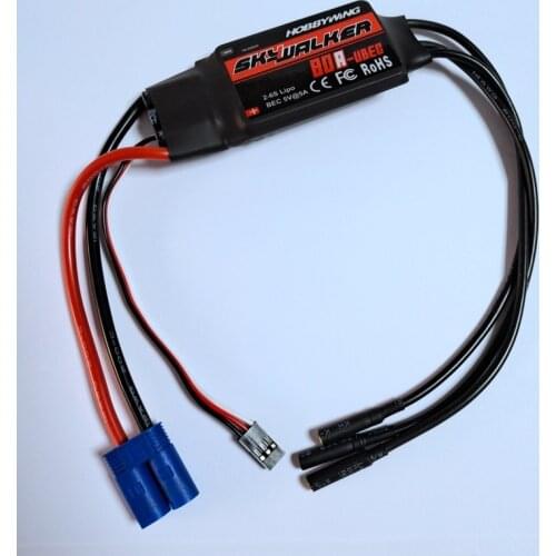 80A Brushless Speed Control for Freewing 80mm Metal EDF, Free Shipping