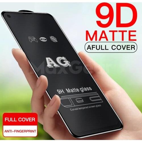 9D Anti Fingerprint Matte Glass For Oneplus 6T Screen Protector Frosted Tempered Glass For Oneplus 6 5 5T Glass Film