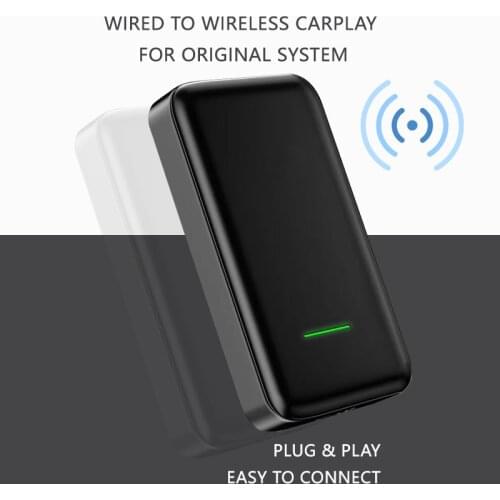 CarPlay Wired to Wireless Adapter bluetooth for Audi A3 A4 A5 A6 A7 Q2 Q7 R8 TT Q5 E-Tron Q8 Q3 Kit Conversion Box
