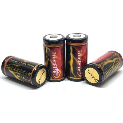 TrustFire 18350 Battery 1200mAh 3.7V Li-ion Rechargeable Lithium Batteries with Protected Board For Flashlights Toys