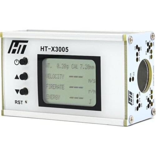 Newest Anemometer for Shooting Speed Meter Ball Velocity Energy Measurement Shooting Chronograph Bullet Speed Tester HT-X3005