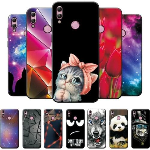 Case For Huawei P Smart 2019 Case Honor 10Lite TPU Silicone Cover Case For Huawei Honor 10 Lite Back Cover PSmart 2019 Case 6.2"