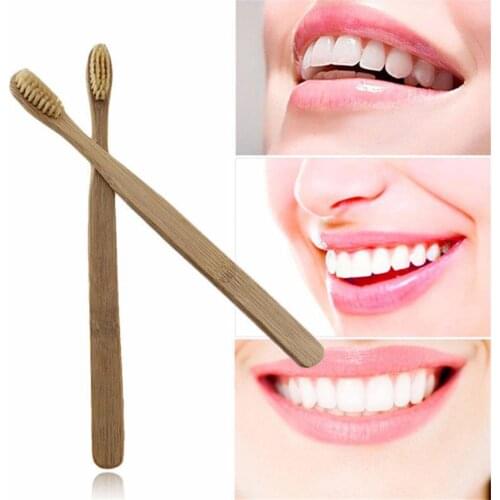 Environmental Toothbrush Natural Bamboo Oral Care Teeth Brush Soft Bristle Adult Bamboo Charcoal Toothbrush Bathroom Products