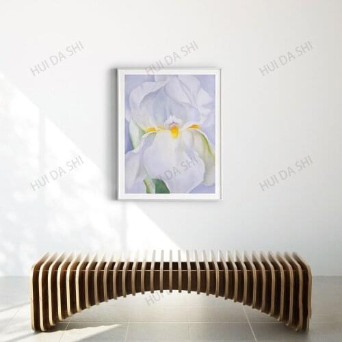 Georgia O’Keeffe Art Print, Trendy Beautiful Large Poster Print Art, Sexual Symbolism, Language of Flowers, Canvas Print