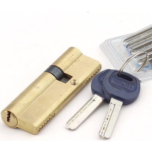 Brass Cylinder 90 mm (40+50) for High Security Door Lock 2+5pcs keys