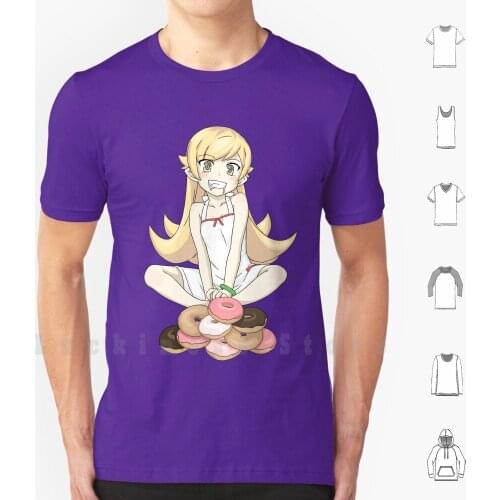 Mm Dounuts... T Shirt 6xl Cotton Cool Tee Donuts Cue Kawaii Anime Shinobu Funny