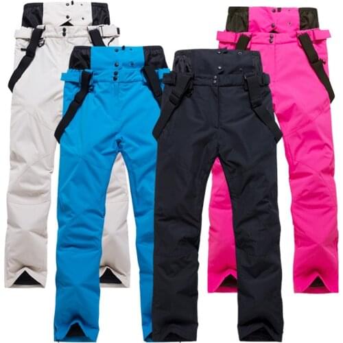 2019 New Ski Pants Mountaineering Pants For Men And Women New Windproof Air-permeable Outdoor Waterproof Warm Hiking Snow Pants