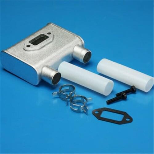 Agricultural plant protection drone engine DLE35RA exhaust pipe 35cc rear exhaust pipe