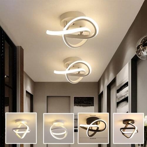 Modern Led Aisle Ceiling Lights For Cloakroom Corridor Ceiling Lamp Acrylic Decor Home Hotel BedRoom Lamp Lustering Luminaire