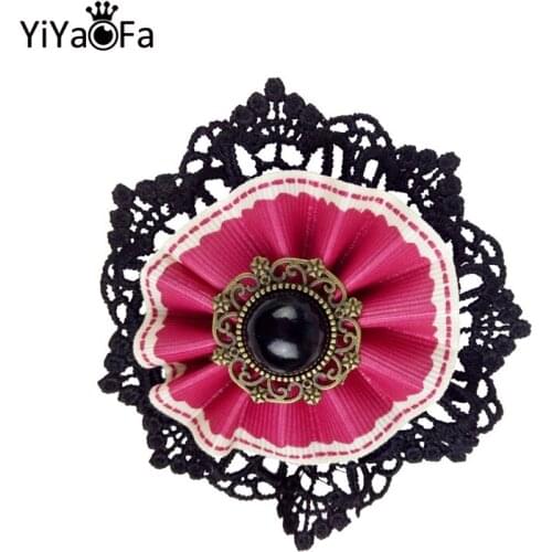 Броши цветок на одежду YiYaoFa China At AliExpress