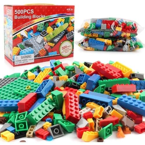 500PCS boy toys building blocks educational girl toddler toys toys bricks blocks compatible with lego building block set