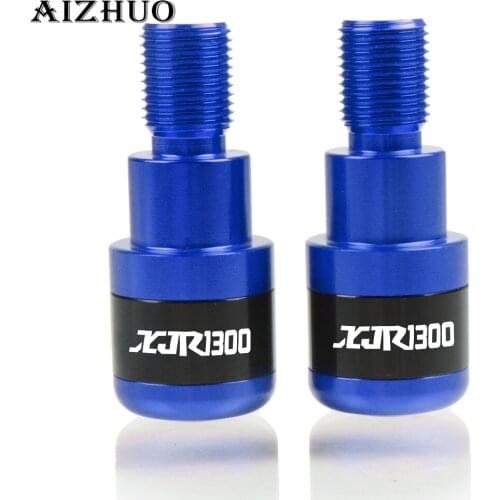 CNC Motorcycle Accessories Handlebar Handle Grips End Hand Bar End Cap For YAMAHA XJR1300 XJR 1300 1995-2016 2015 2014 2013 2012