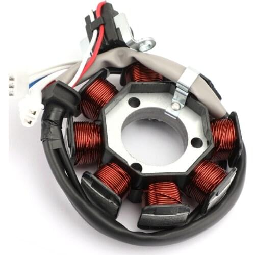 Areyourshop Motorcycle Alternator Stator For Yamaha XT125 X/R YBR125 05-14 3D9-H1410-00 3D9-H1410-01 Motorcycle Accessories