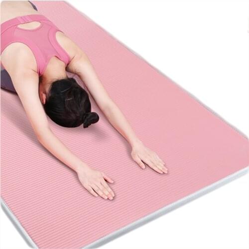 185*80cm Large Yoga Mat Large Yoga Mat for Sleep Games and Home Exercise NBR Non-slip Mat Suitable for Home Gym Aerobicexercise