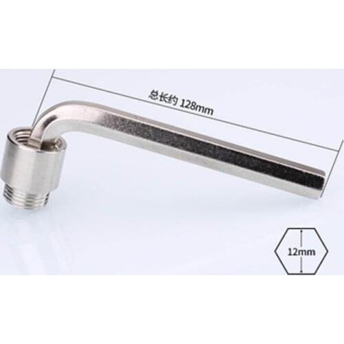 1 Piece Nickel Plated Carbon Steel Wrench Hexagon Inner 12mm Water Pipe Fittings Tool
