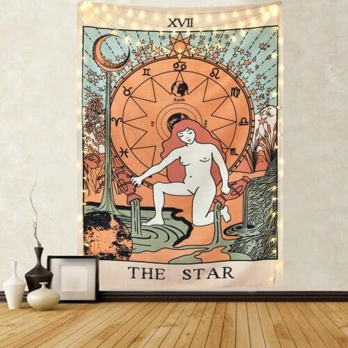 The Star Tapestry Medieval Europe Divination Wall Hanging
