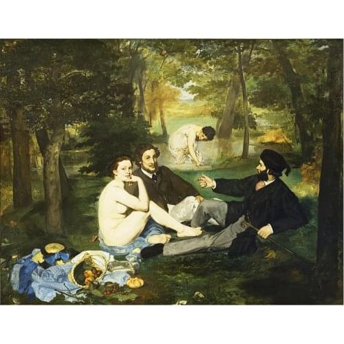 Canvas Painting Edouard Manet House In Rueil Picture Home Decor Wall Art Posters and Prints for Living Room Canvas Painting