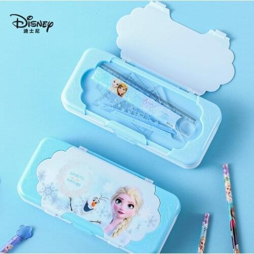 Frozen Wonderland stationery box for school students multi-functional stationery cute and simple childrens creative pencil bag